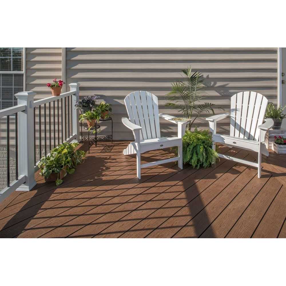 Trex 4-in x 4-in Enhance Charcoal Black Composite Deck Post Cap - MT - Mrs Treak