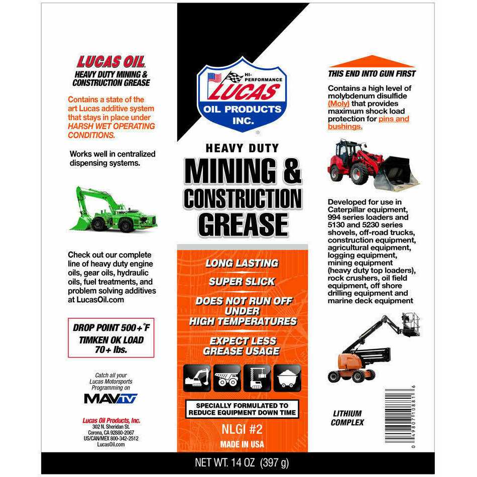 Lucas Oil 10790 Primary Chaincase Oil - MT - Mrs Treak