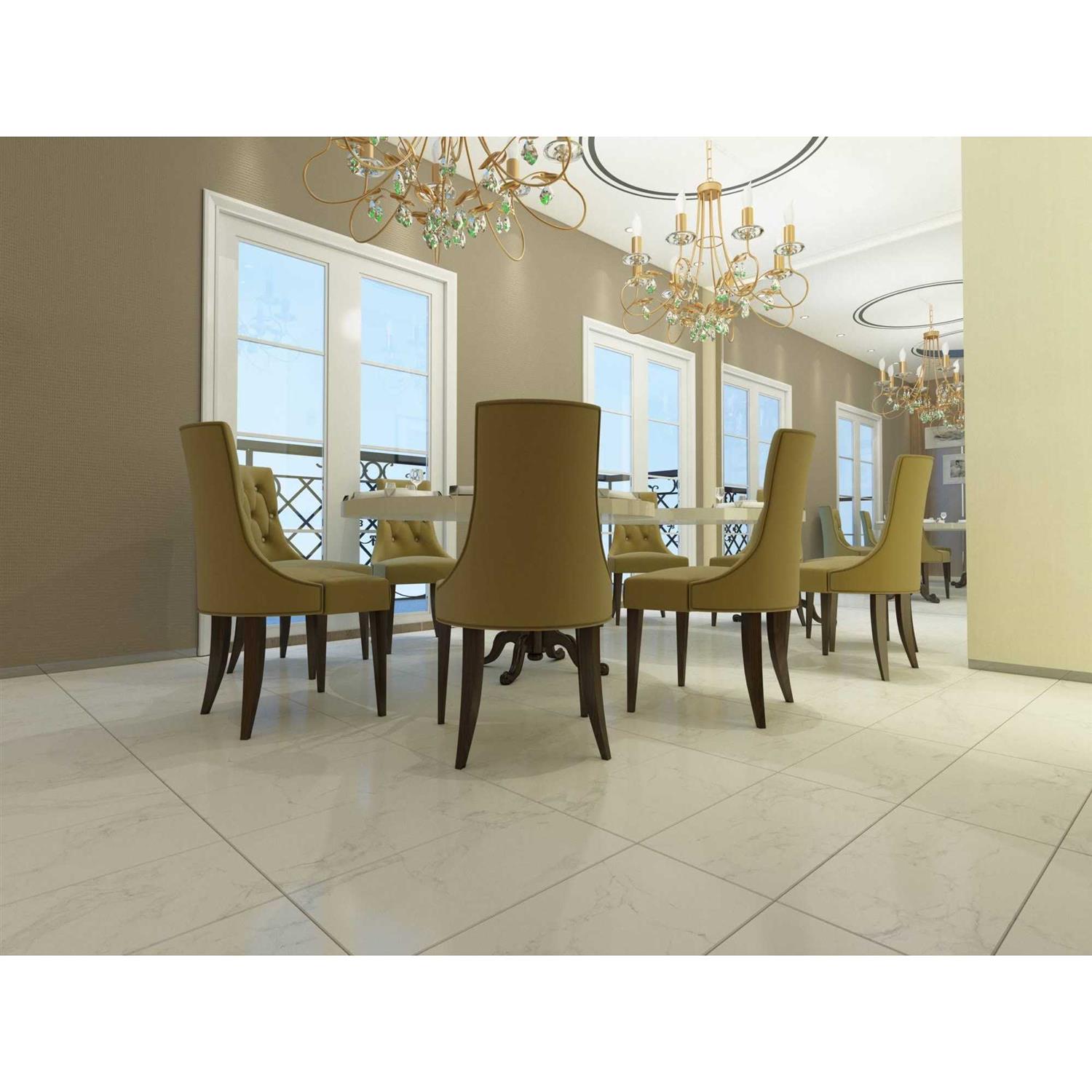 MSI Praia Carrara 12 in. x 24 in. Glazed Porcelain Floor and Wall Tile - MT - Mrs Treak