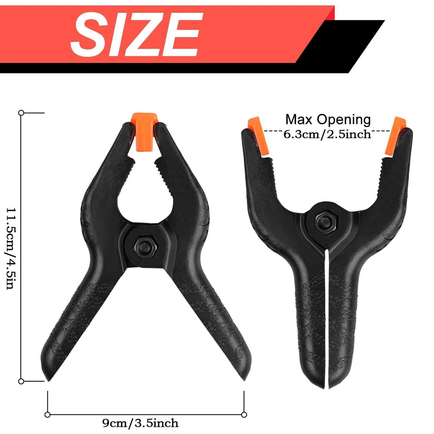 Plastic Spring Clamps Small Clips - MT - Mrs Treak