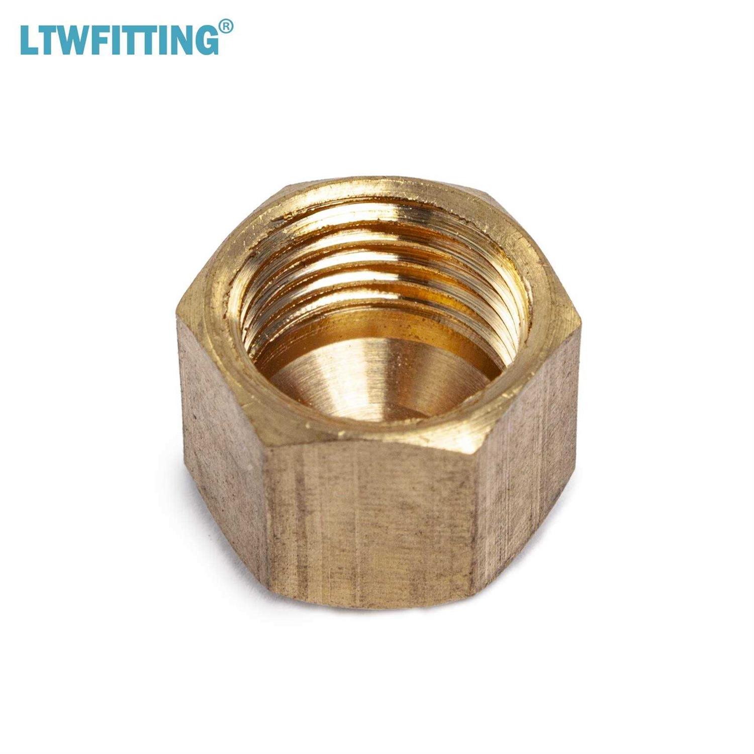 LTWFITTING Brass Compression Cap Fitting - MT - Mrs Treak