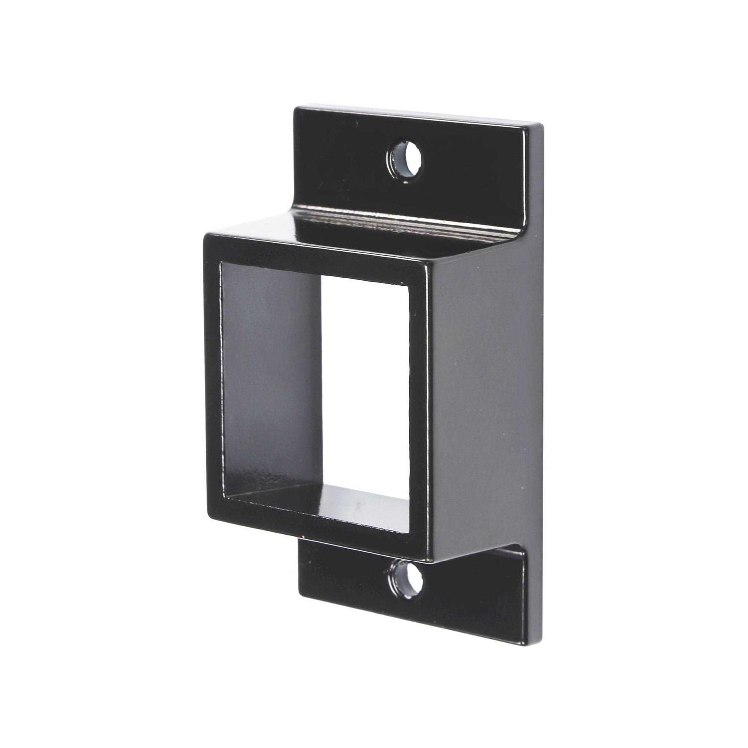 Plum Fittings Aluminum Fence Standard Wall Mount 1 x 1 Rails - MT - Mrs Treak