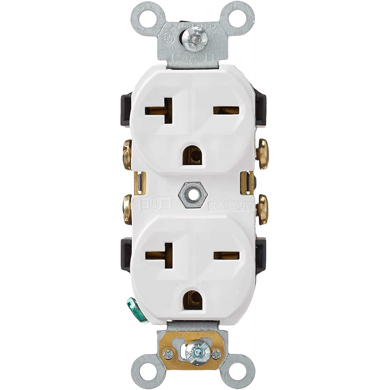 Leviton 5801 Single Receptacle - MT - Mrs Treak