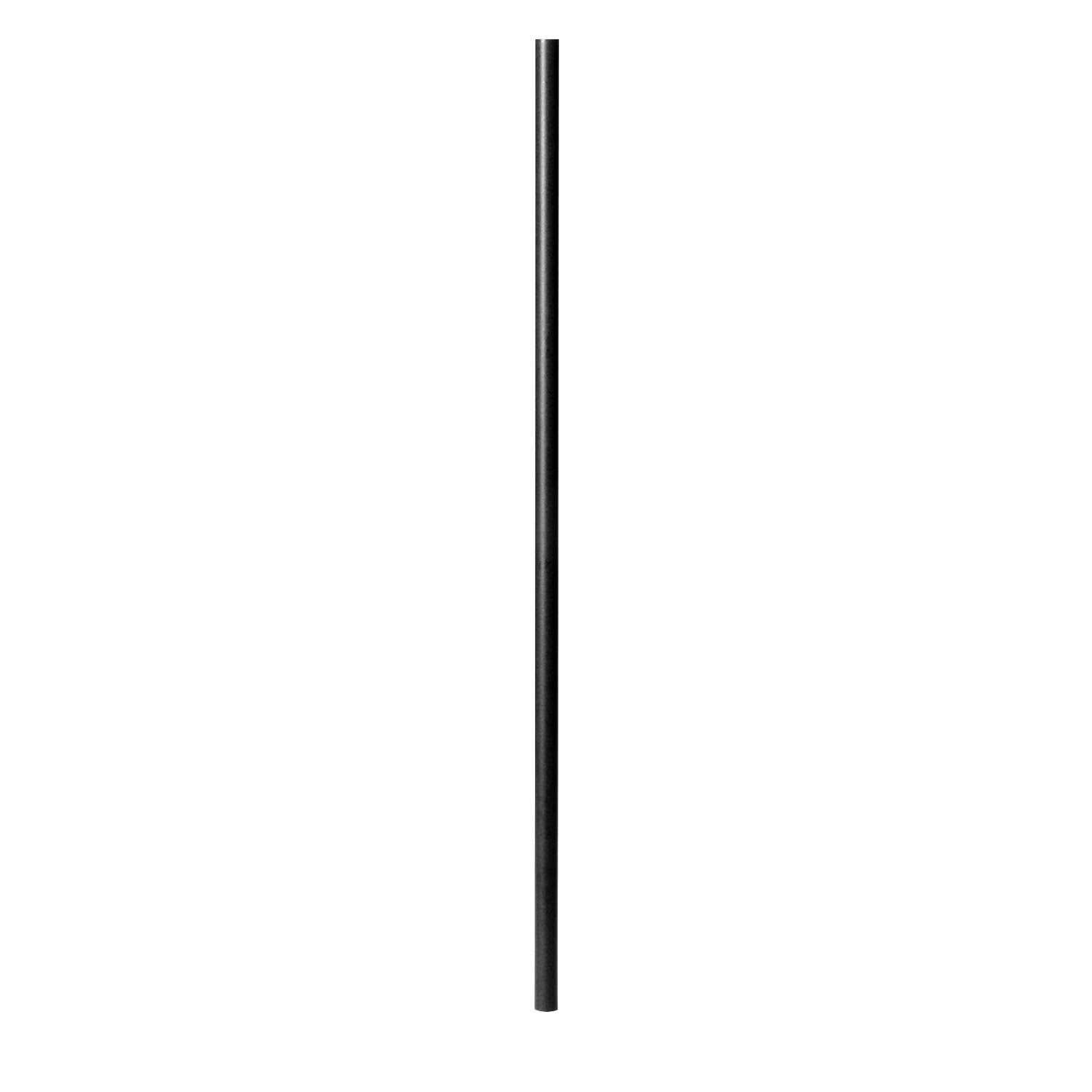 Deckorators 3/4-in x 26-in Black Aluminum Round Deck Baluster 81652 - MT - Mrs Treak