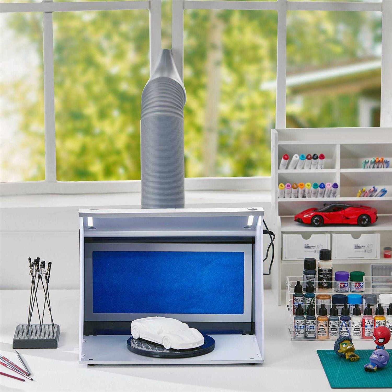 VEVOR Airbrush Kit Professional Airbrush Set with Compressor Airbrushing System Kit with Multi-purpose Dual-action Gravity Feed Airbrushes - MT - Mrs Treak