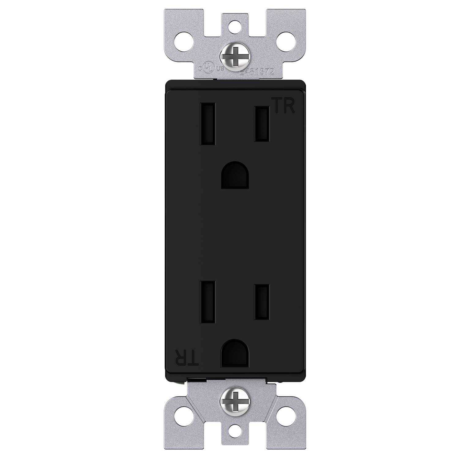 WEBANG Decorator Electrical Wall Outlet Tamper-Resistant Duplex Receptacle - MT - Mrs Treak