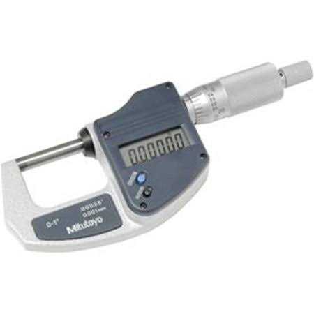 Mitutoyo 293-340-30 Digimatic 0-1/25.4mm Fast Measure Ip65 Digital Micrometer Ratchet Stop Thimble - MT - Mrs Treak