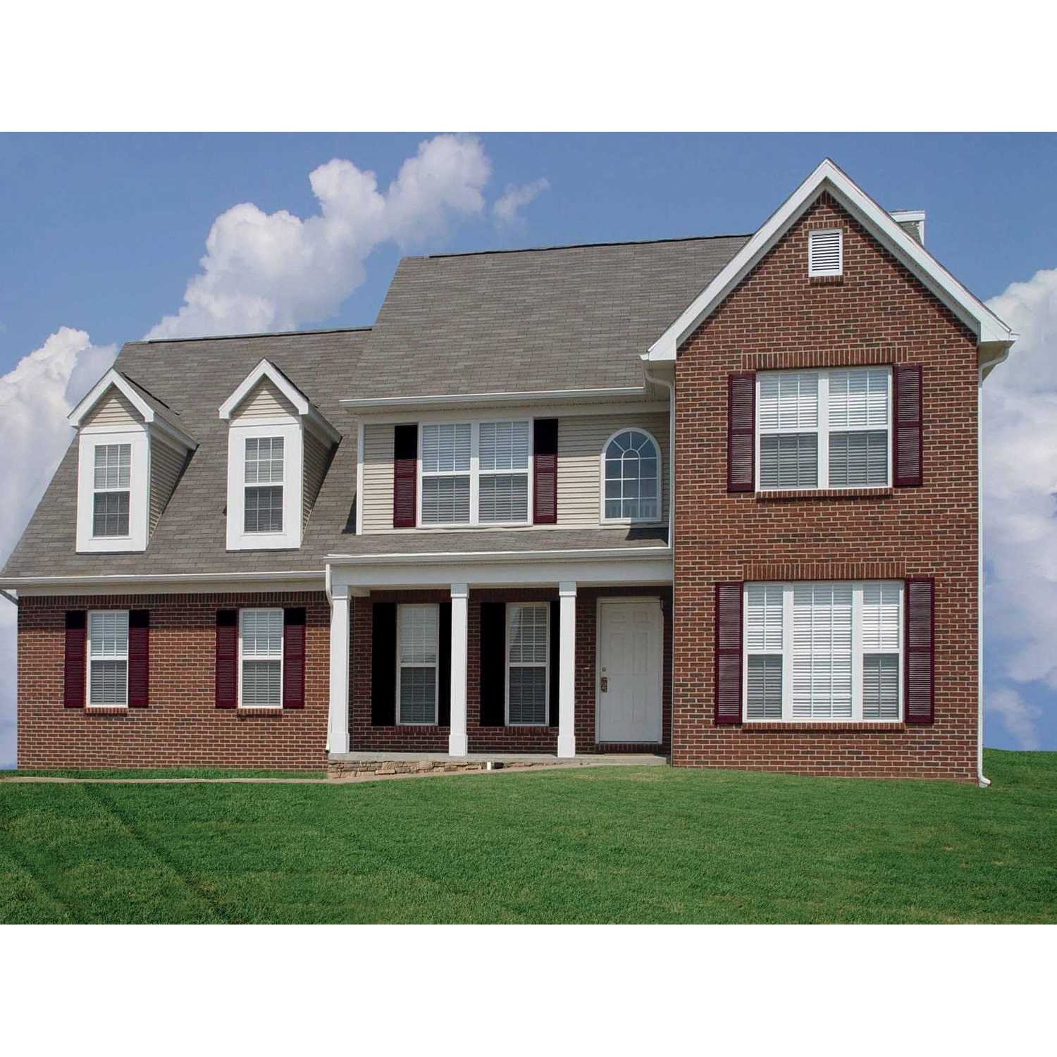 Ekena Millwork Lifetime Vinyl Standard Cathedral Top Center Mullion - MT - Mrs Treak