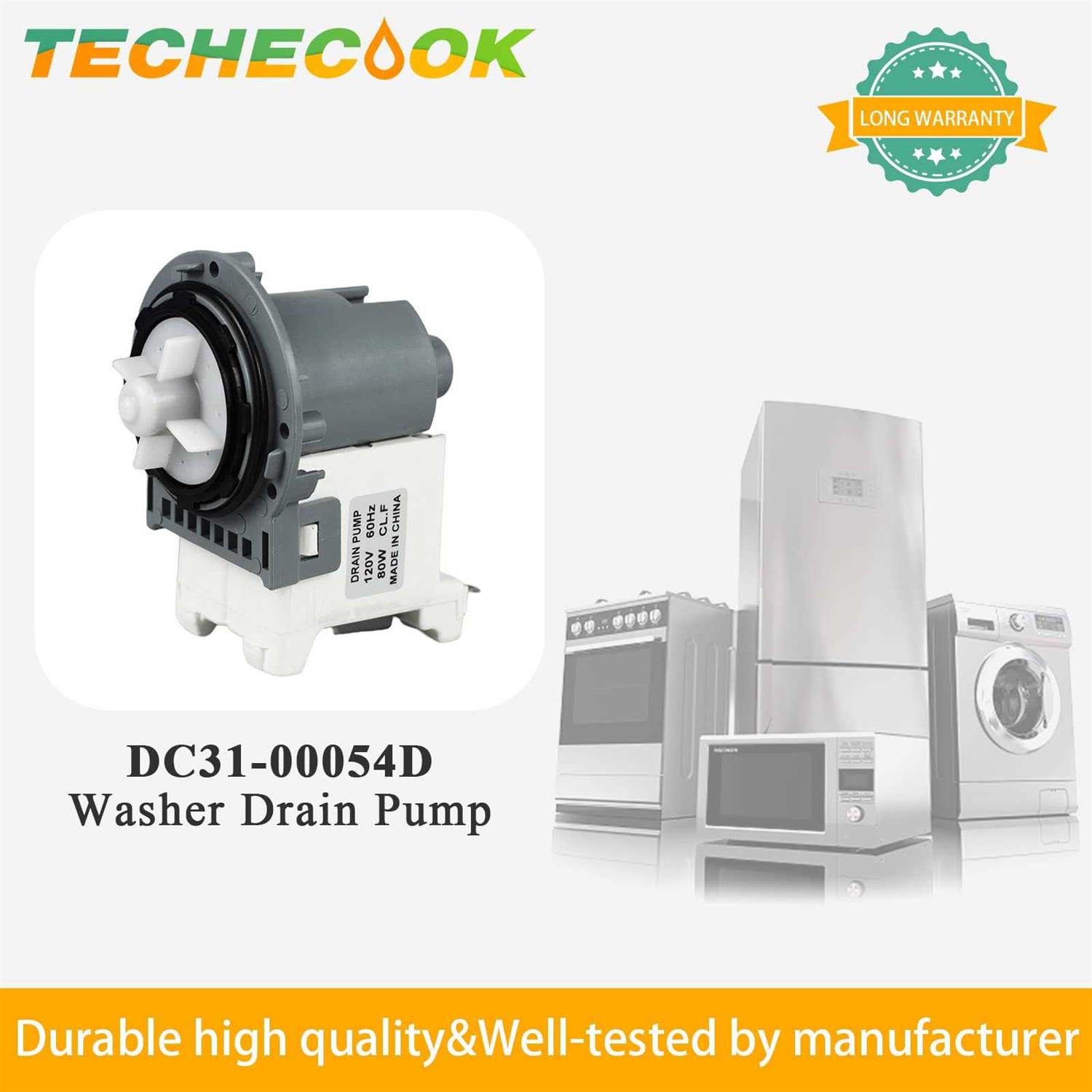 Techecook A00126401 AP5690431 Dishwasher Drain Pump OEM - MT - Mrs Treak