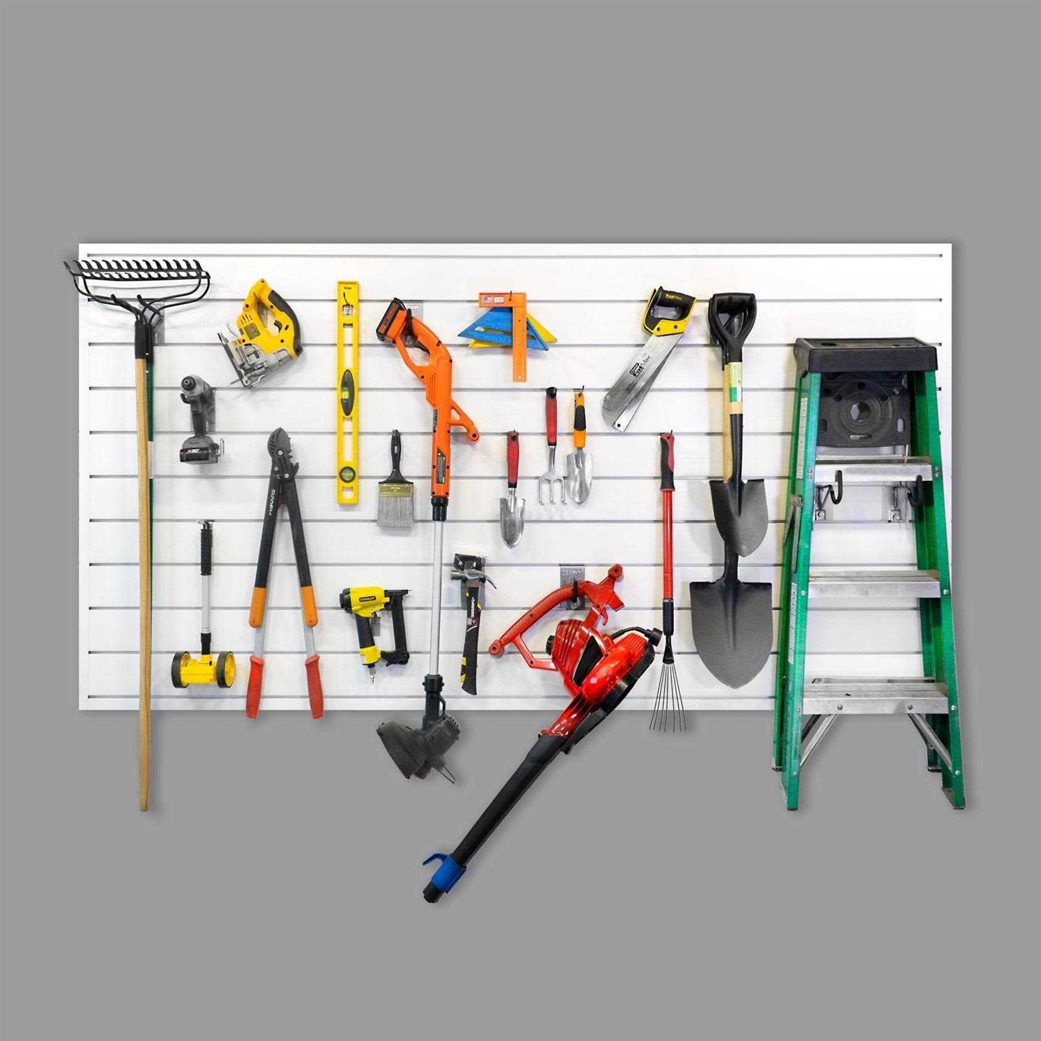 Proslat PVC Slatwall 8 ft. x 4 ft - MT - Mrs Treak