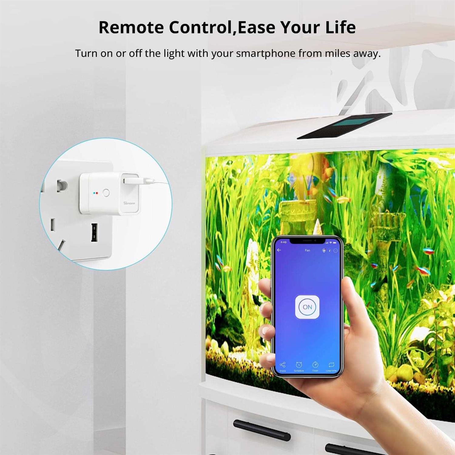 Sonoff BasicR2 10A Smart WiFi Wireless Light Switch Universal DIY Module for Smart Home Automation Solution - MT - Mrs Treak