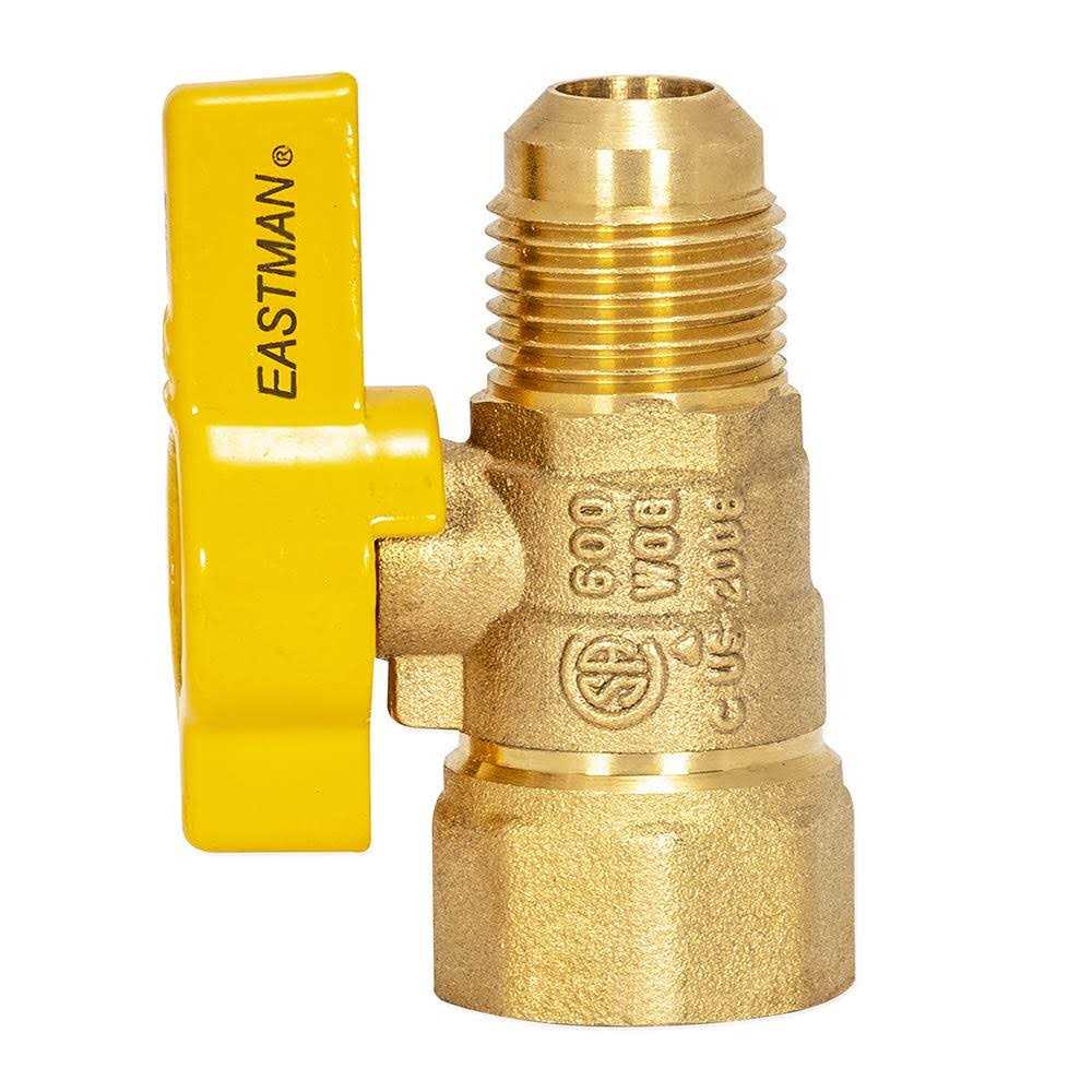 Eastman 60001 Brass Gas Ball Valve - MT - Mrs Treak