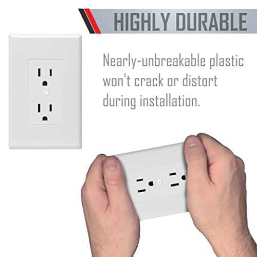 TayMac Revive 1-Gang Midsize Duplex Wall Plate 2600WX-20 - MT - Mrs Treak