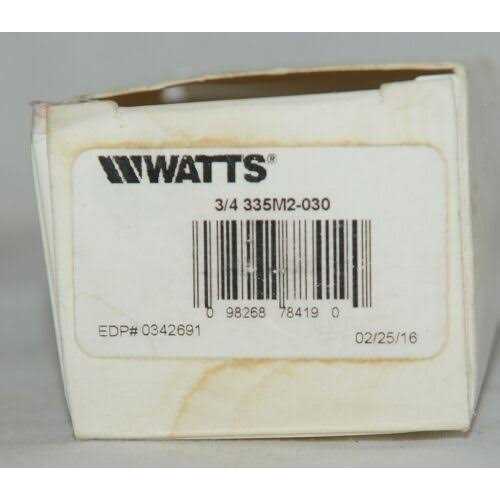 Watts Pressure Reducing Valve 1/2 0009217 - MT - Mrs Treak