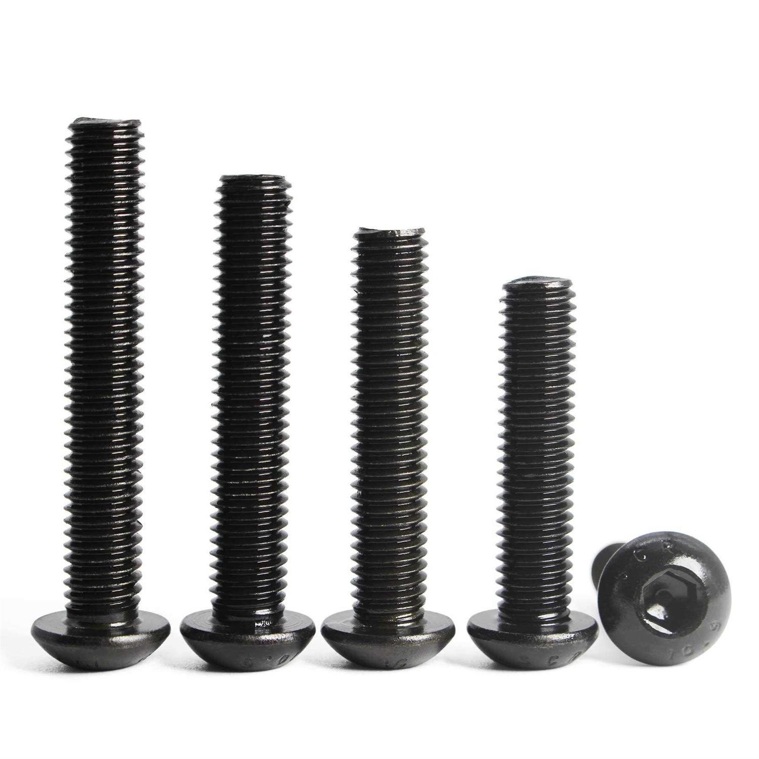 M6 x 30mm 35mm 40mm Button Head Socket Cap Screws Bolts - MT - Mrs Treak