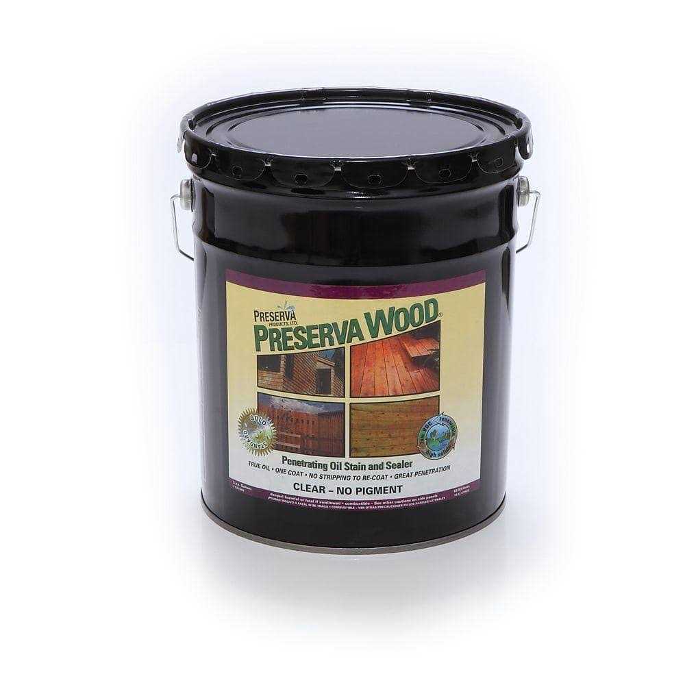 Preserva Wood 1 gal Oil-Based Exterior Stain and Sealer - MT - Mrs Treak