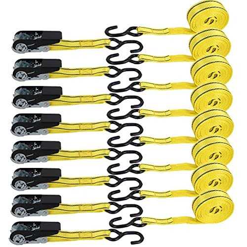 Xstrap Standard 6pk 8ft Lift Sling Web Strap/Wear Guard End - MT - Mrs Treak