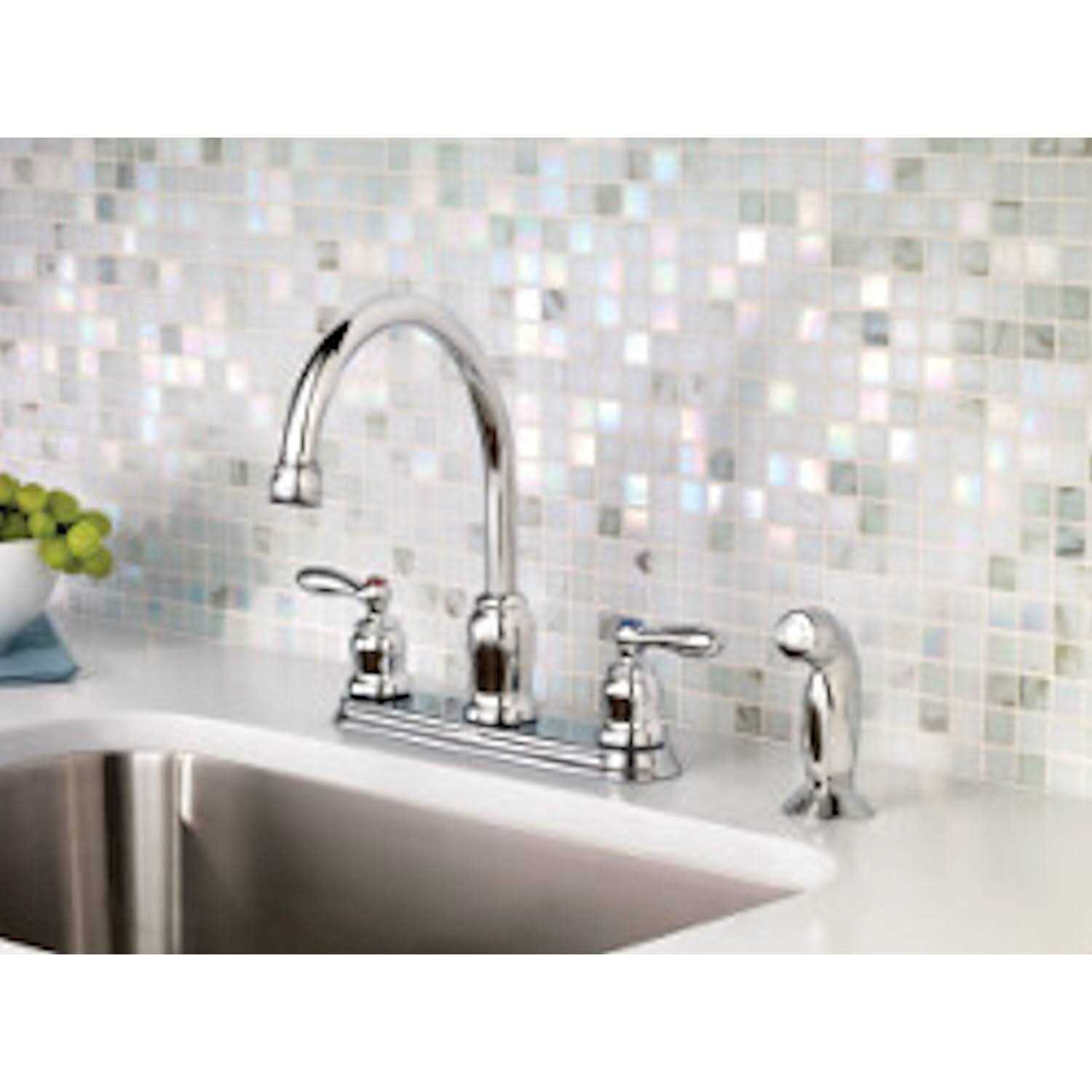 Moen CA87316W Renzo Single Handle Kitchen Faucet - MT - Mrs Treak