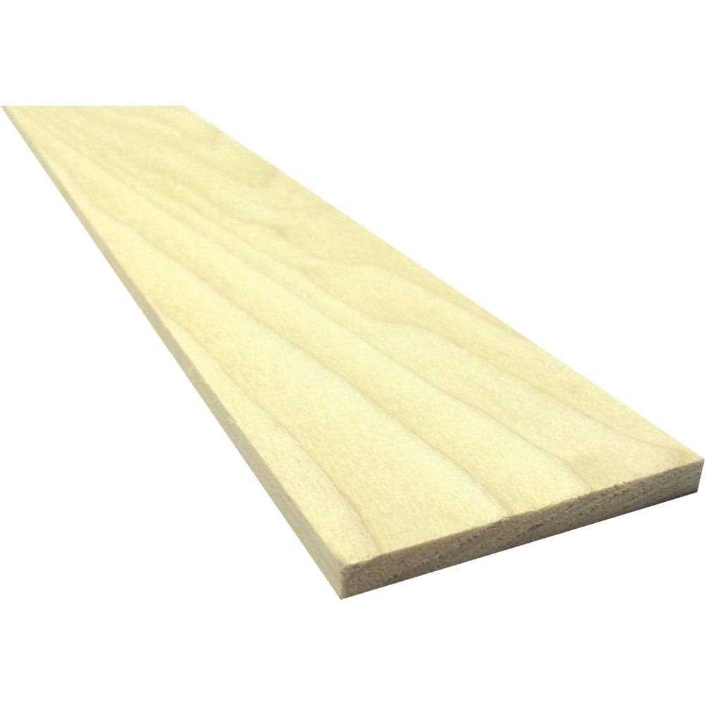 Waddell 1 in. x 3 ft. Poplar Project Board - MT - Mrs Treak