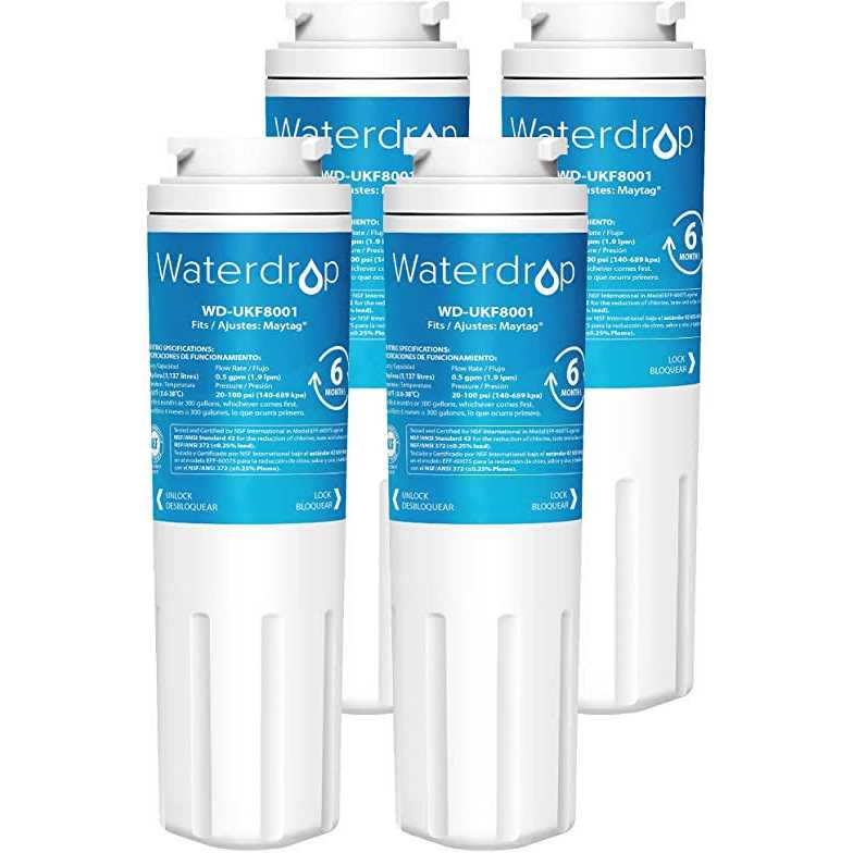 Waterdrop UKF8001 Refrigerator Water Filter Replacement - MT - Mrs Treak
