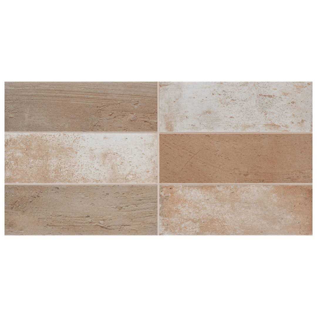 Merola Tile Mud 7-7/8 x 15-3/4 Ceramic Wall Tile - MT - Mrs Treak