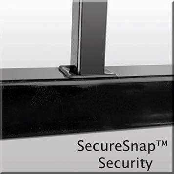 Xcel Black Steel Anti-Rust Fence Gate Flat End Pickets 4ft W x 5ft H - MT - Mrs Treak