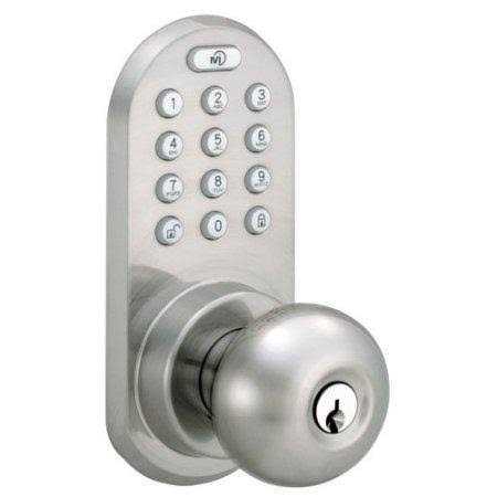 Milocks CKK-02AQ Electronic Door Knob Finish - MT - Mrs Treak