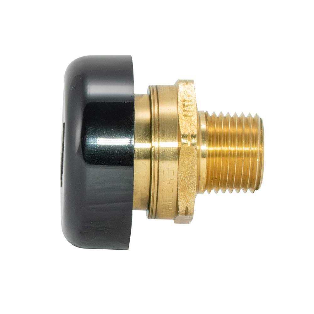 Eastman 1/2 inch FIP x 3/8 inch OD Compression Quarter Turn Angle Stop Valve 10733lf - MT - Mrs Treak