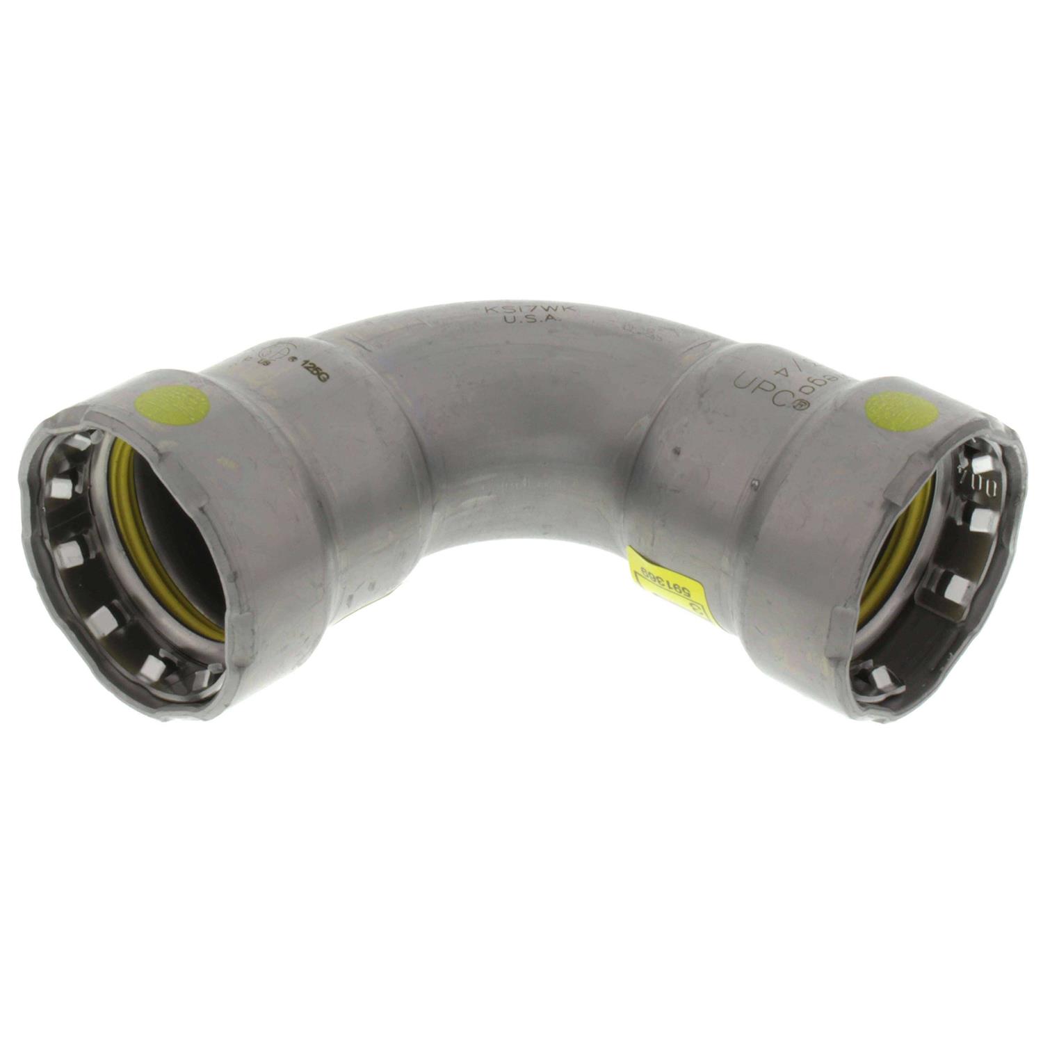 Viega 25201 MegaPressG 1/2 90-Degree Elbow - MT - Mrs Treak