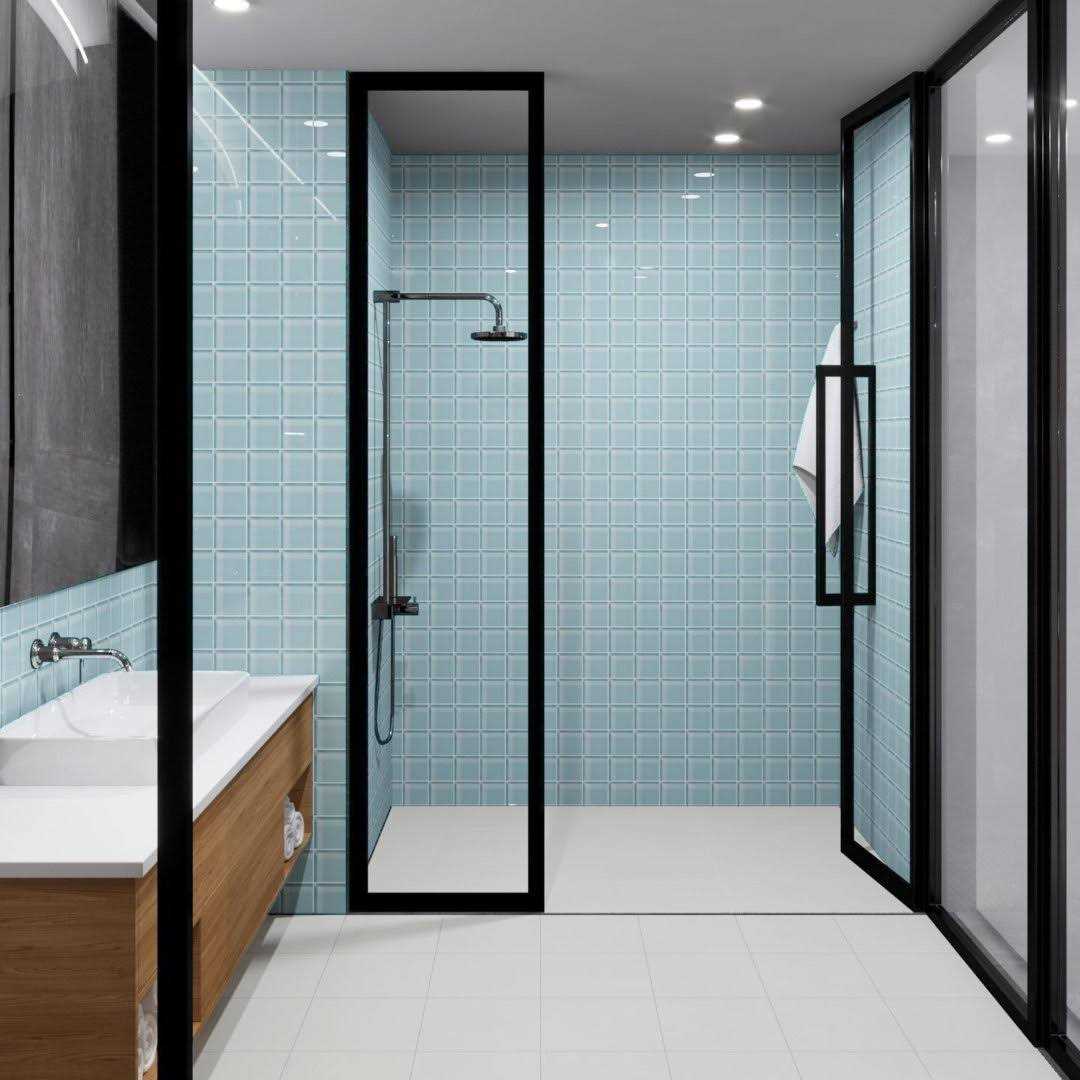 Torch Song 4” W x 4” L Glass Singular Tile PIXL - MT - Mrs Treak