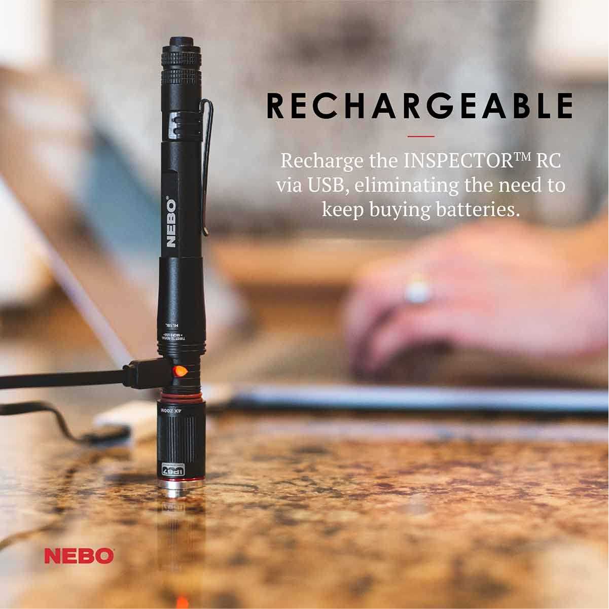 Nebo Inspector LED Pen Light - MT - Mrs Treak