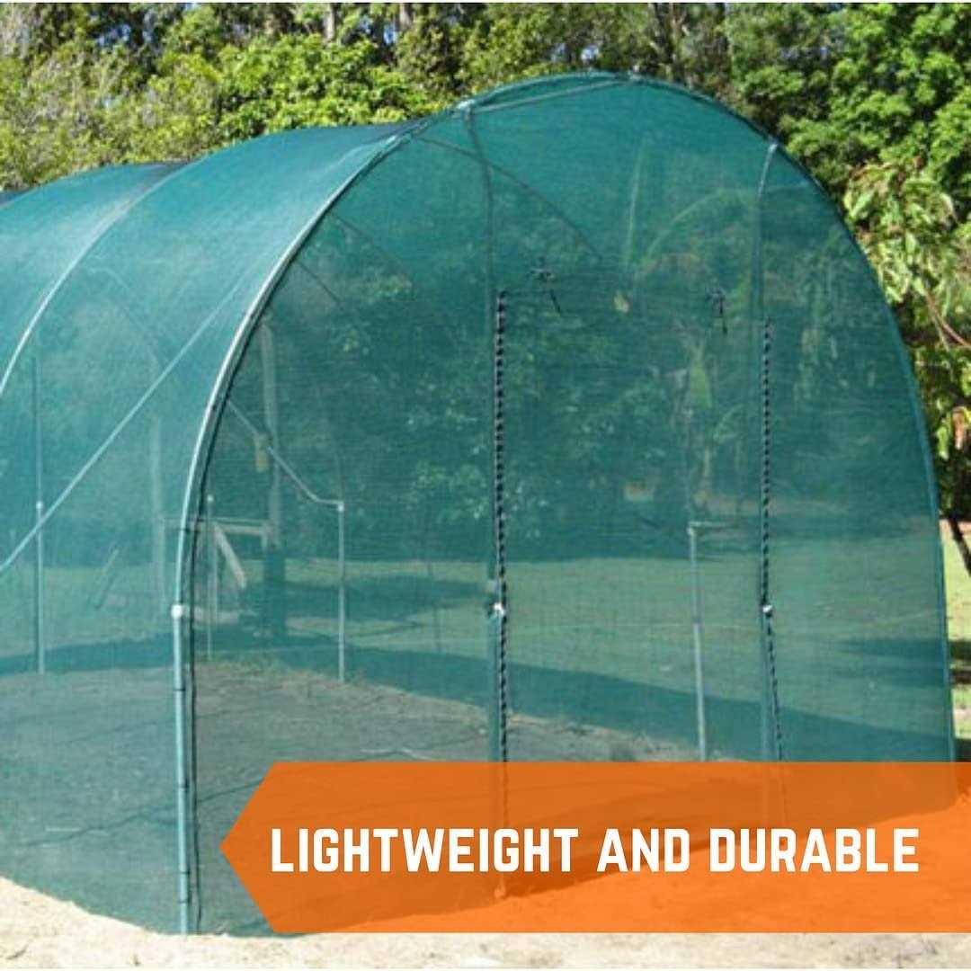 Farm Plastic Supply Green Cloth 70% Mesh Fabric for Fence Privacy Screen Garden - MT - Mrs Treak