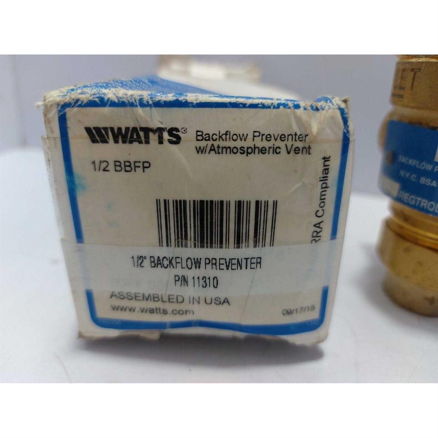 Watts 0063030 3/4 in Bronze Reduced Pressure Zone Assembly Backflow Preventer - MT - Mrs Treak