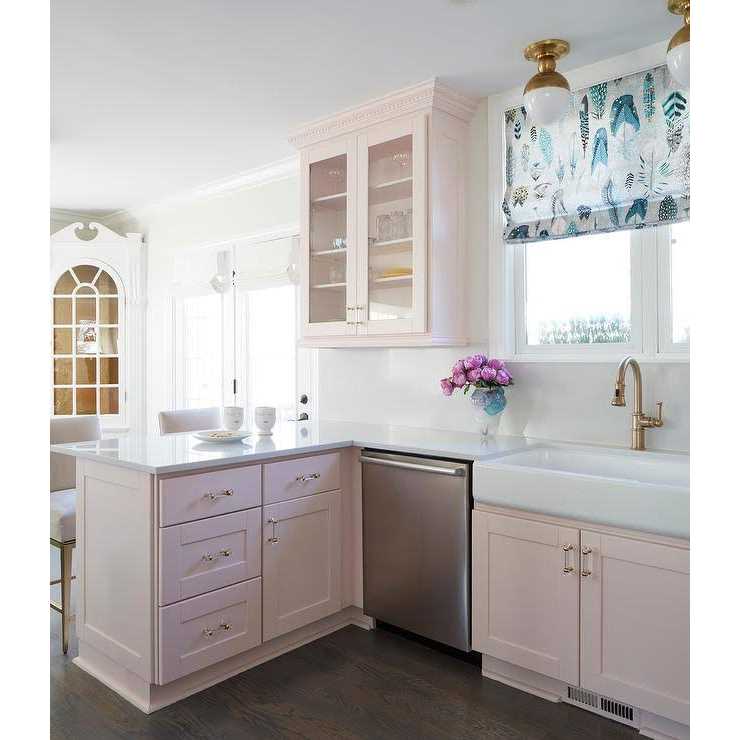 Cosmas 6377BB-c Brushed Brass Cabinet Hardware Square Knob with Clear Glass - Mrs Treak