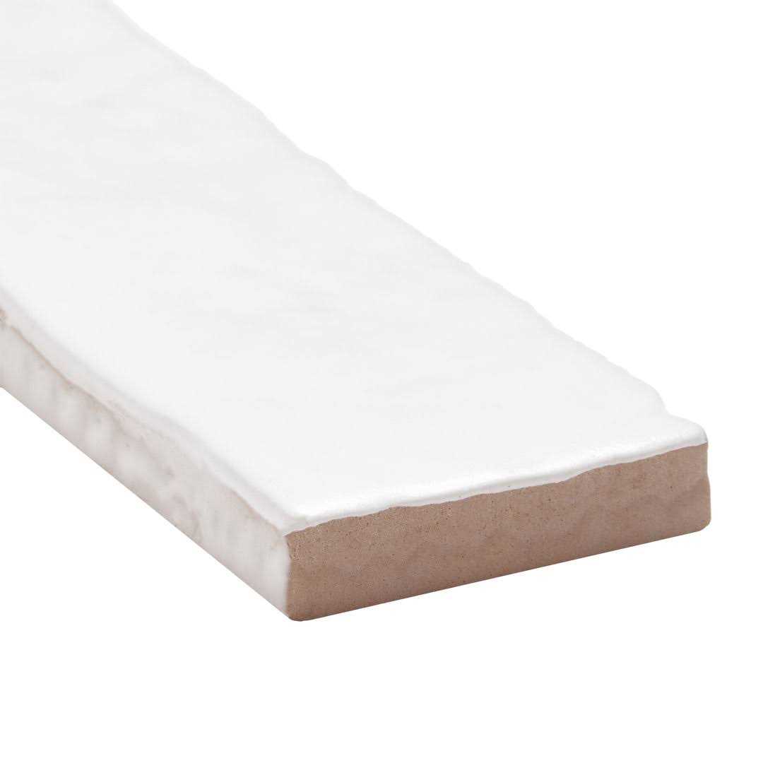 Virtuo 1.45 in. x 9.21 in. Crackled Ceramic Subway Wall Tile Ivy Hill Tile - MT - Mrs Treak