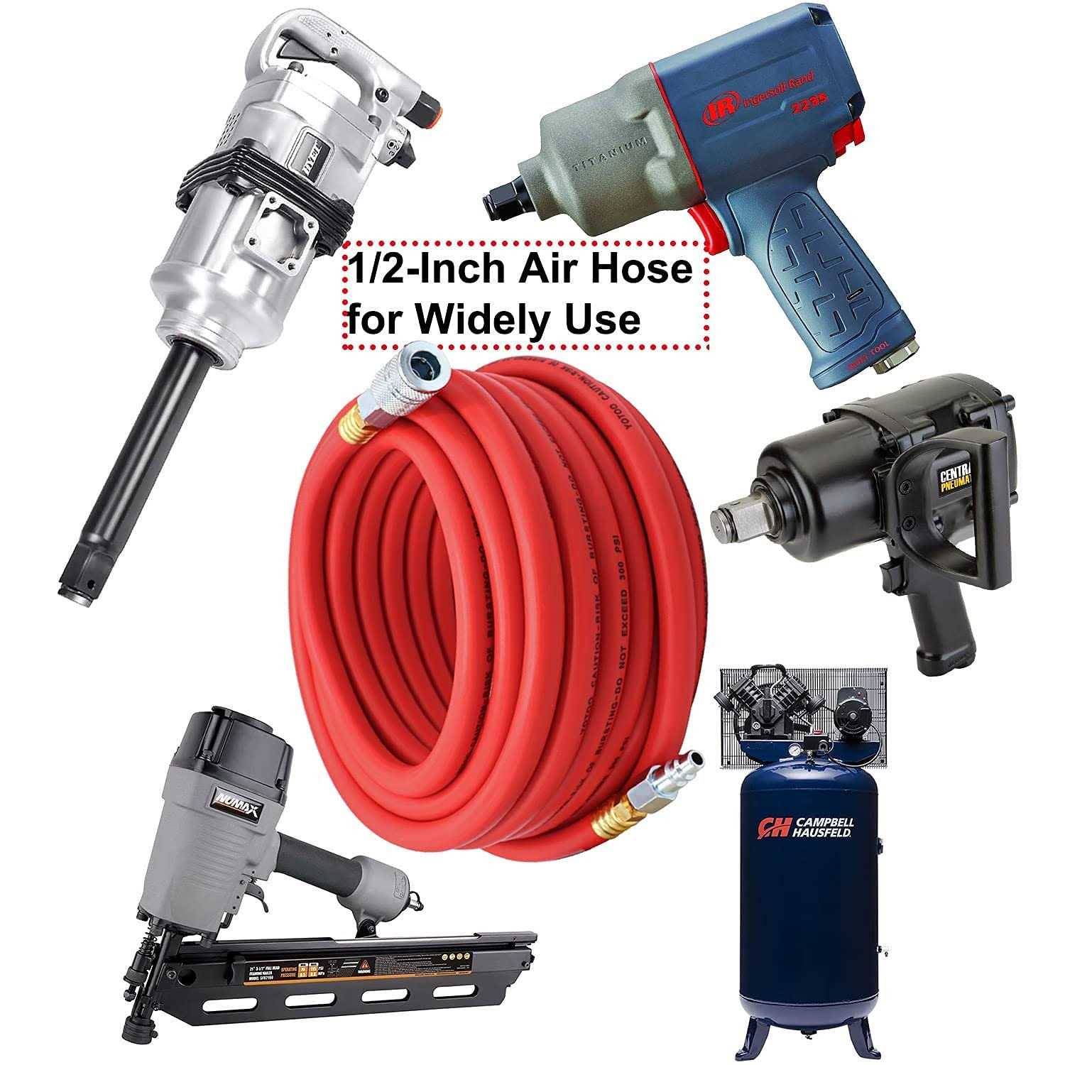 Yotoo Hybrid Air Hose 300 PSI Heavy Duty - MT - Mrs Treak