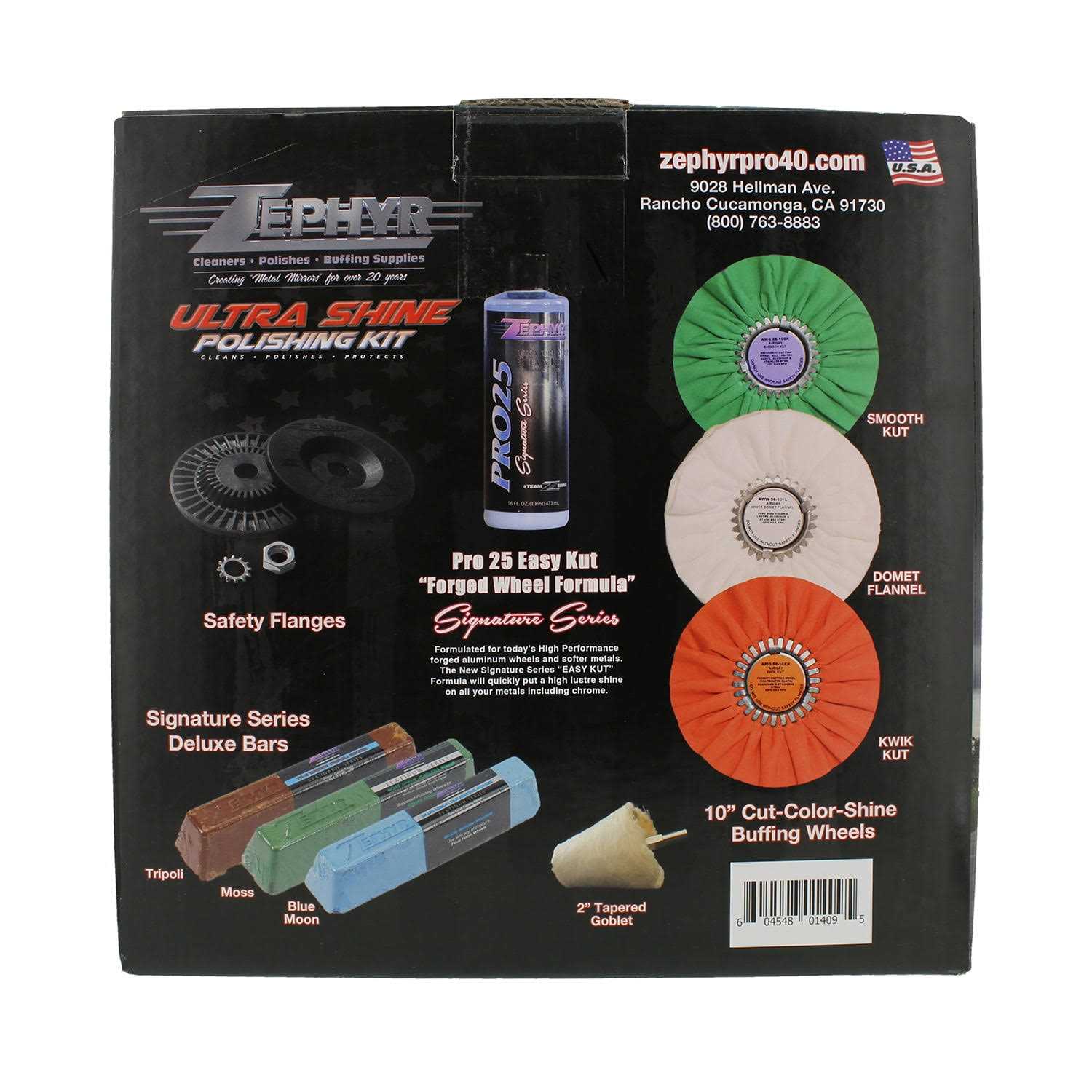 Zephyr Super Shine X Polishing Kit - MT - Mrs Treak