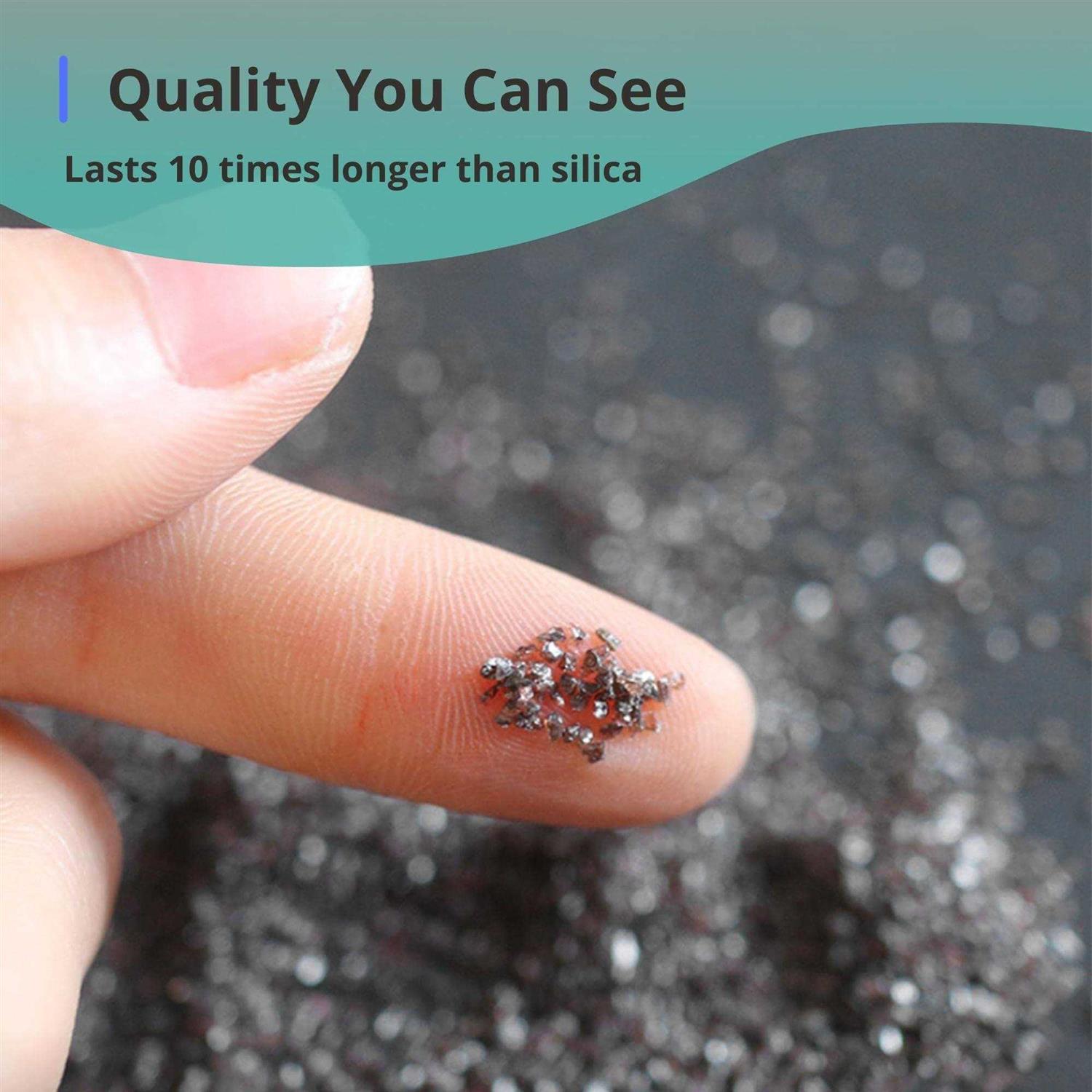 TITGGI Grit Aluminum Oxide Blast Media Premium Long-Lasting Sand Blasting Media - MT - Mrs Treak