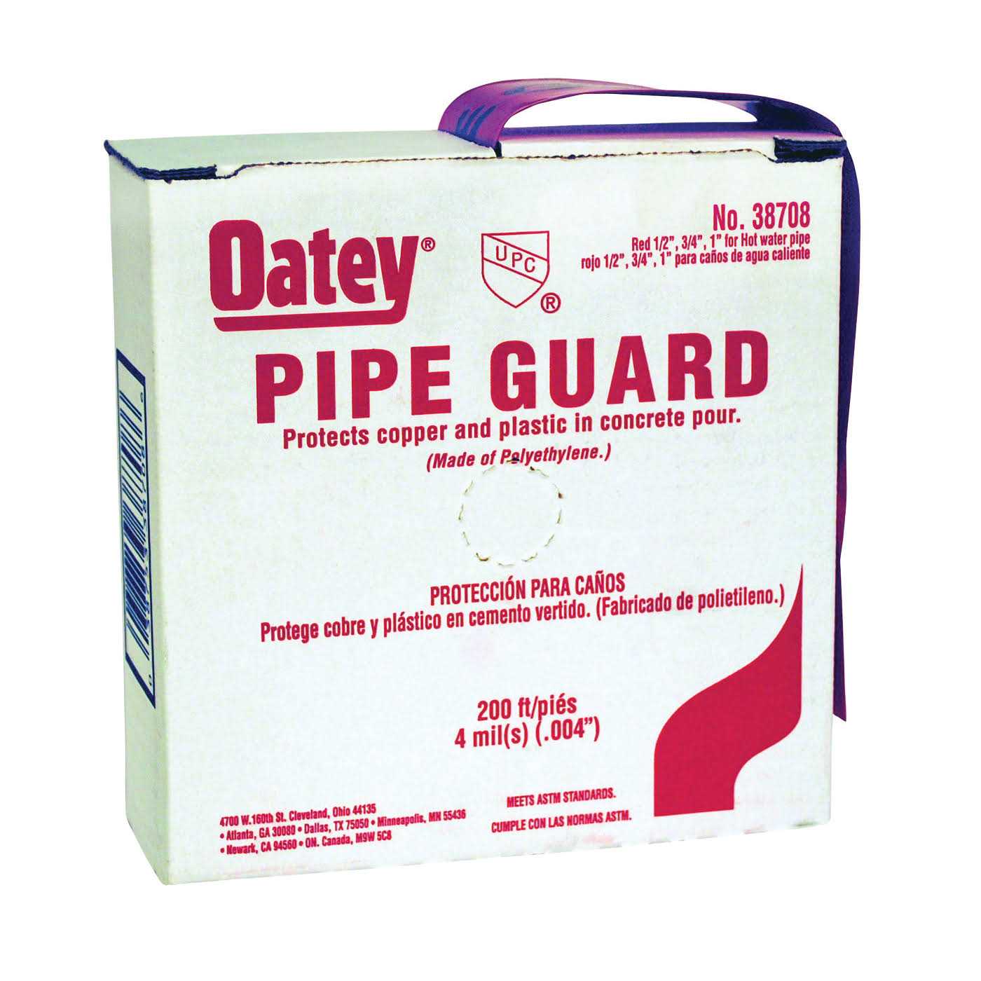 Oatey 200 Pipe Guard - MT - Mrs Treak