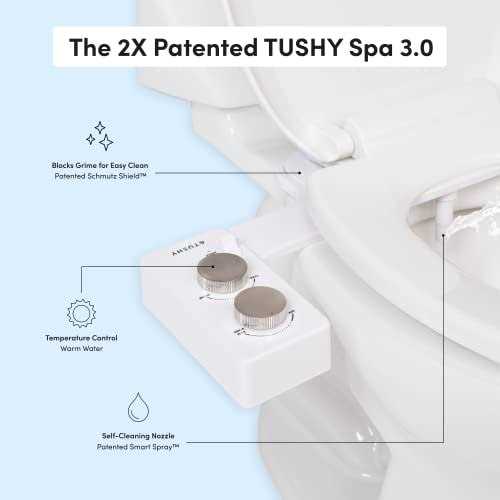 Tushy 3.0 Warm Water Spa Bidet Attachment - MT - Mrs Treak