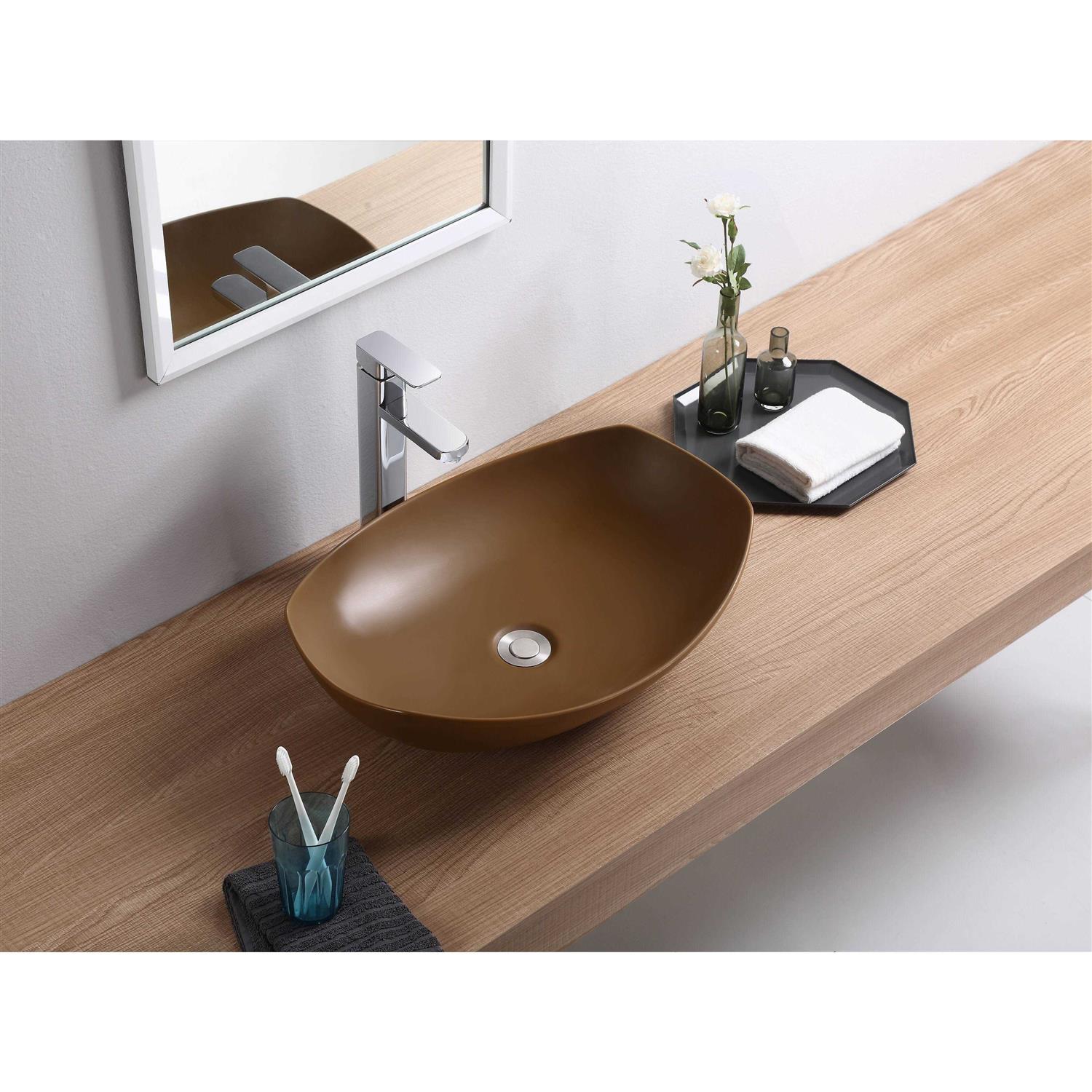 Fine Fixtures Vessel Sink MV2216TERU - MT - Mrs Treak