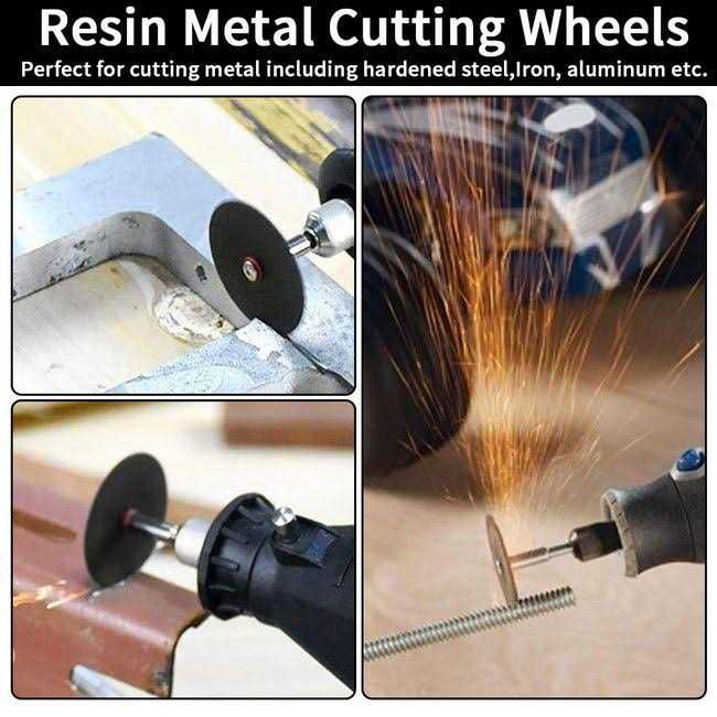 Cutting Wheel Set for Dremel Rotary Tool HSS Circular Saw Blades - MT - Mrs Treak