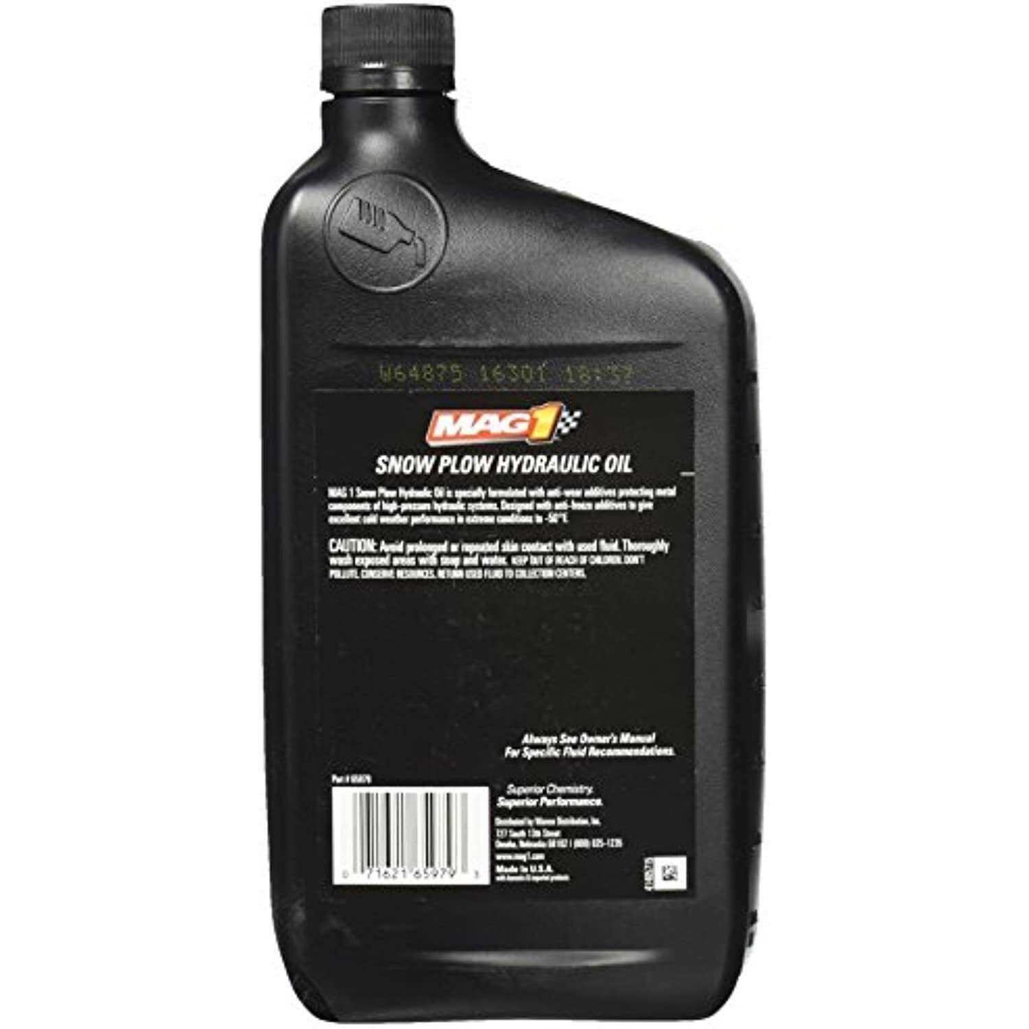 Mag 1 MAG00466 Hydraulic Oil,Amber,20W,1 gal - MT - Mrs Treak
