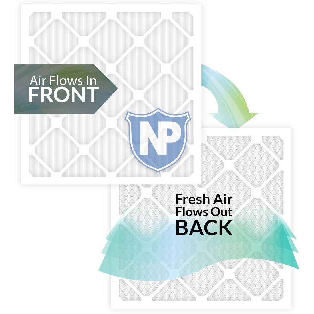 Nordic Pure MERV Pleated Plus Carbon AC Furnace Air Filters - MT - Mrs Treak