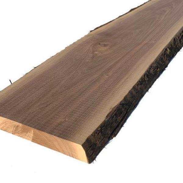 Swaner Hardwood 2 in. x 8 in. to 12 in. x Walnut Live Edge Sawn Board - MT - Mrs Treak