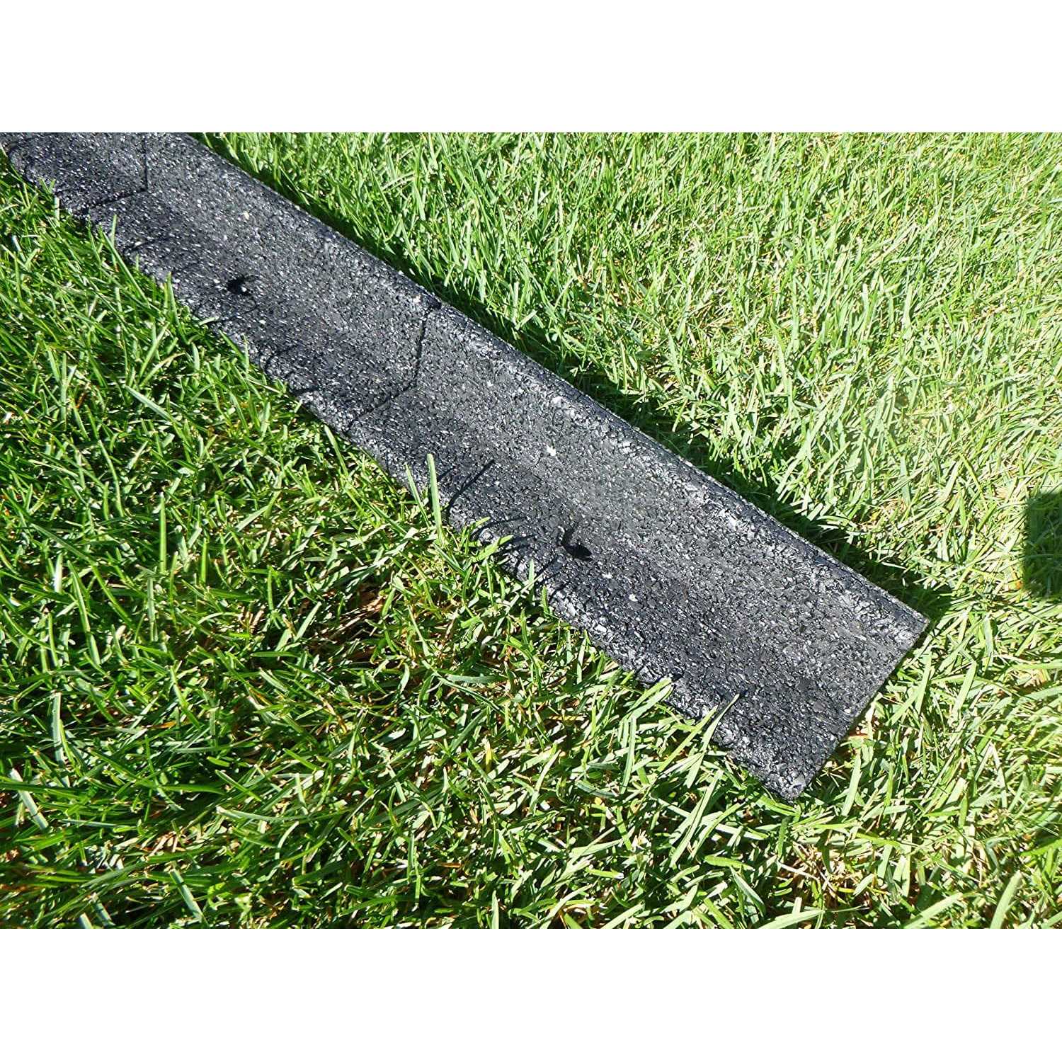 EcoBorder 4 ft Rubber Curb Landscape Edging - MT - Mrs Treak