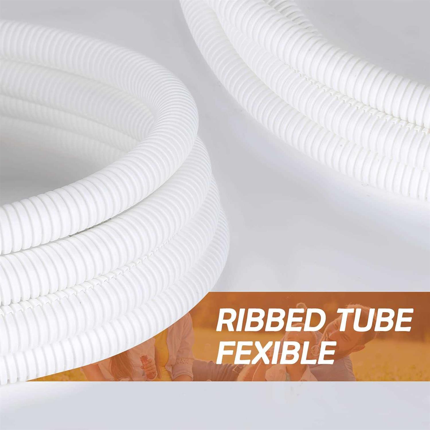 ZhiYo 20FT Wire Loom Split Tubing Auto Wire Conduit Flexible Cover - MT - Mrs Treak