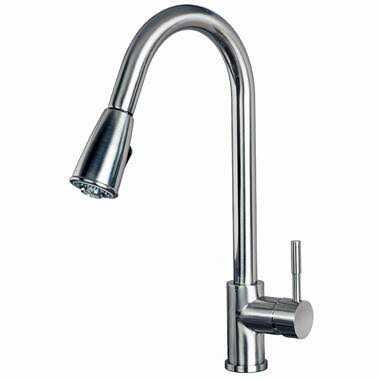 Olympia Faucets Pull Down Single Handle Kitchen Faucet K-5040 - MT - Mrs Treak