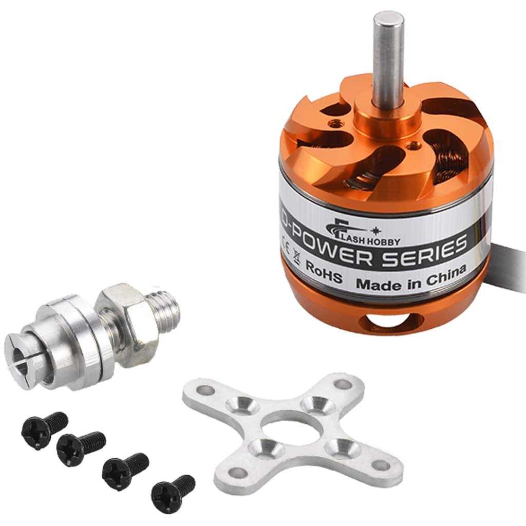 FLASH HOBBY D2830 brushless motor 1000kv outrunner motor rc plane motor for rc aircraft heli - MT - Mrs Treak
