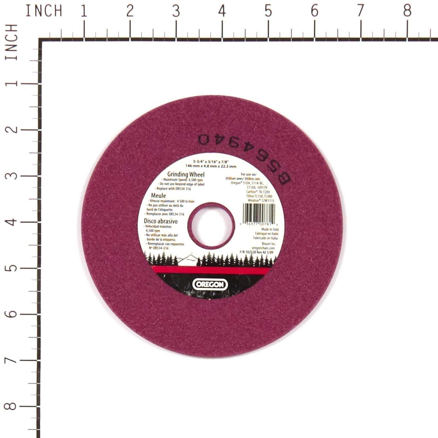 Oregon OR534-316A Chain Grinding Wheel - MT - Mrs Treak